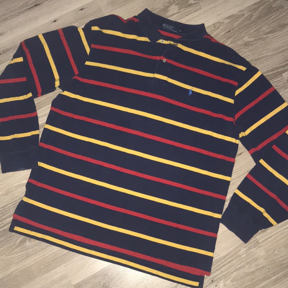 Polo Ralph Lauren striped long sleeve polo